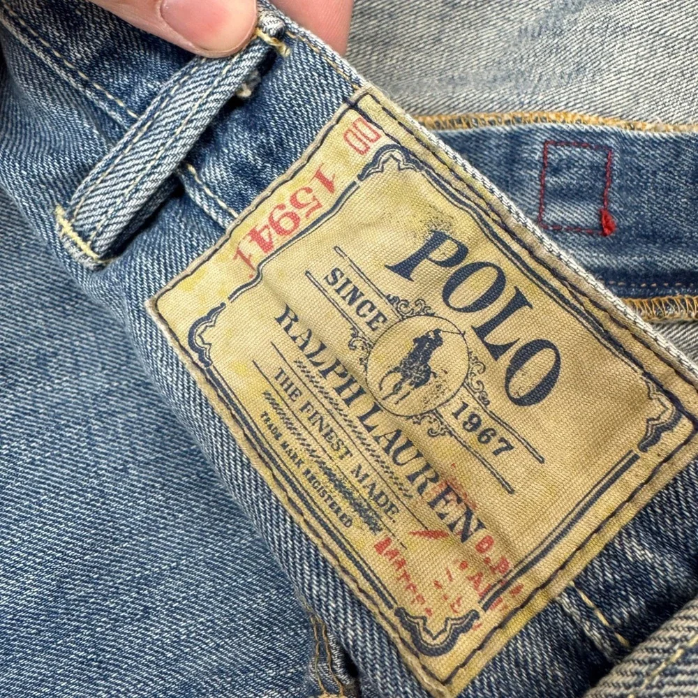 Polo Ralph Lauren Jeans Mens 40/28 Blue Classic Western Workwear